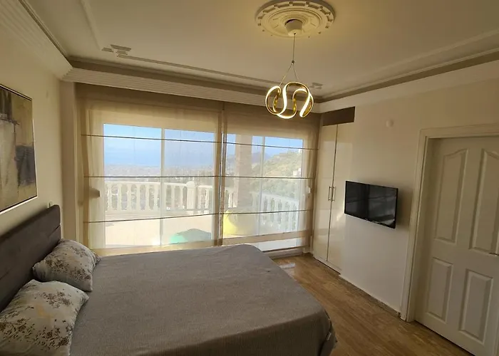 уютная с шикарным панорамным видом Apartament *